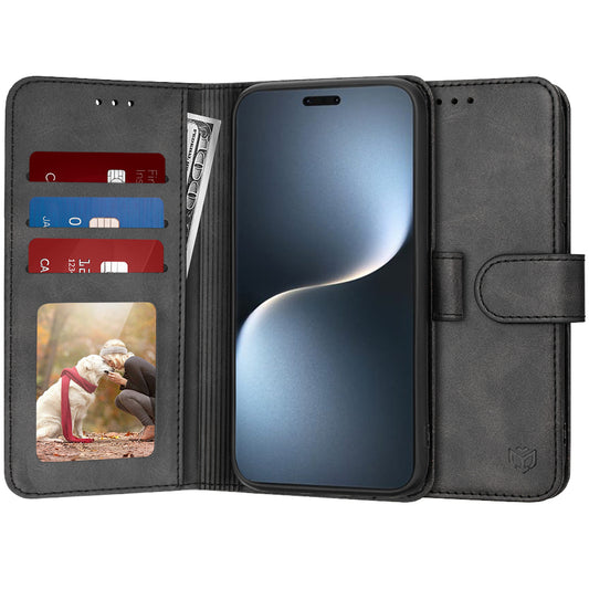 Pouzdro pro Honor Magic7 Pro, Techsuit, Diary Book, černé
