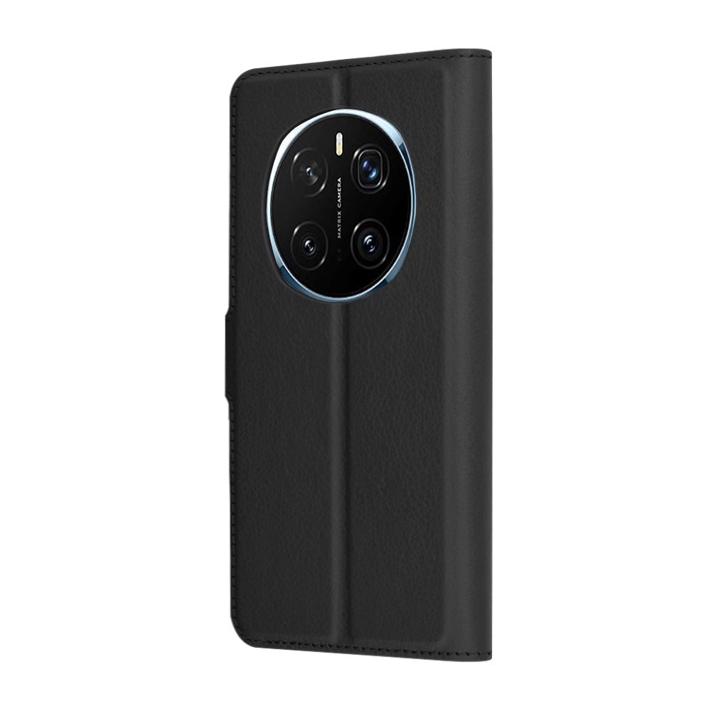 Pouzdro pro Honor Magic7 Pro, Techsuit, kožené folio, černé