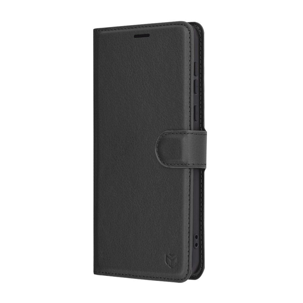 Pouzdro pro Honor Magic7 Pro, Techsuit, kožené folio, černé