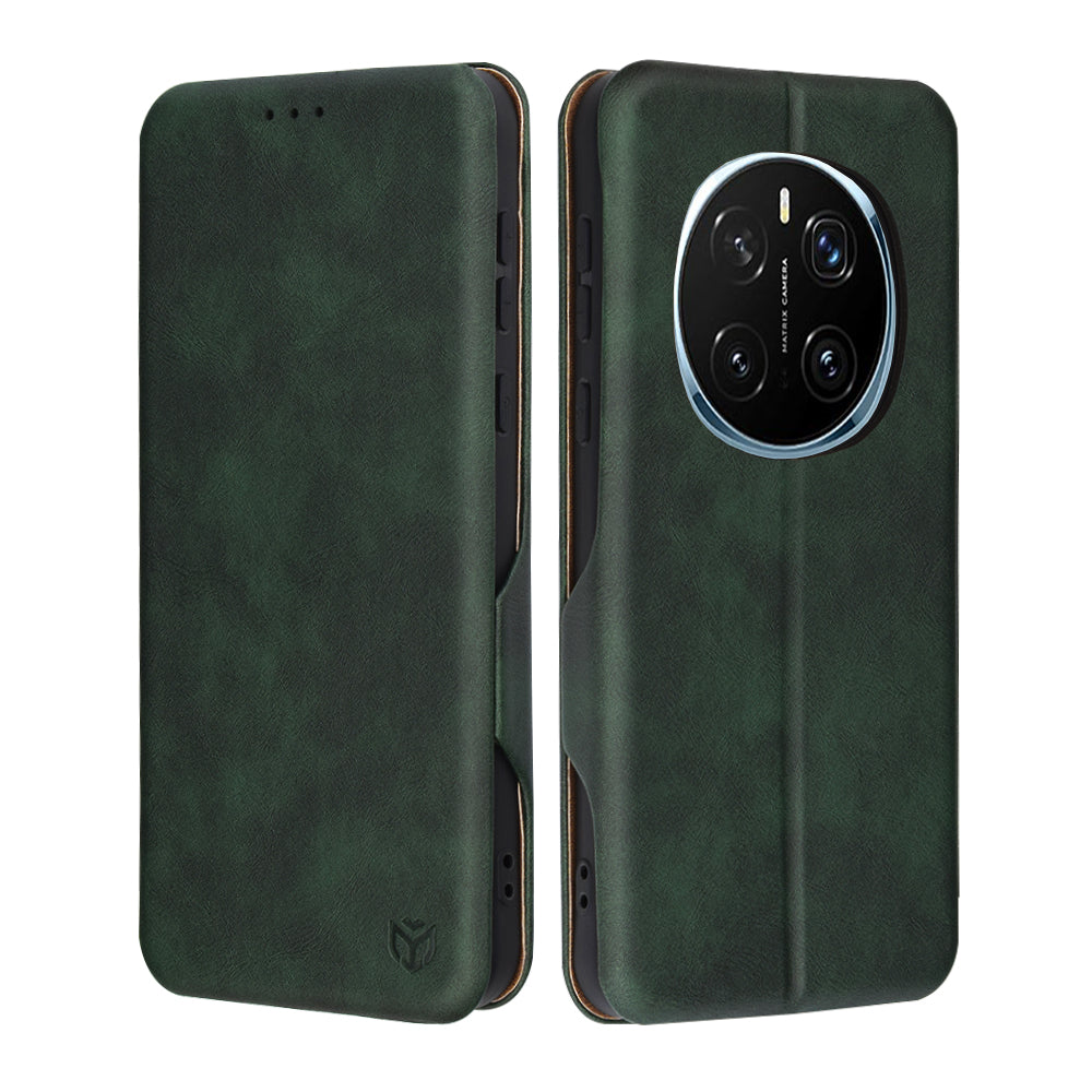 Pouzdro pro Honor Magic7 Pro, Techsuit, Safe Wallet Plus, Zelené