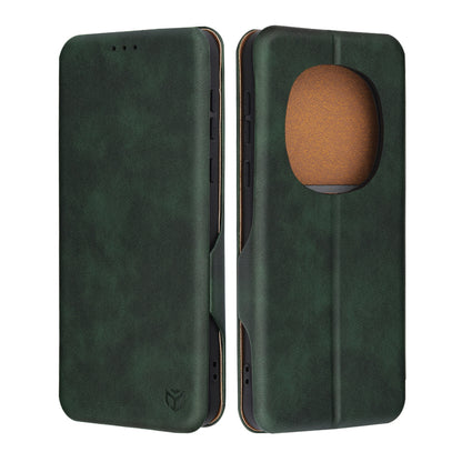 Pouzdro pro Honor Magic7 Pro, Techsuit, Safe Wallet Plus, Zelené