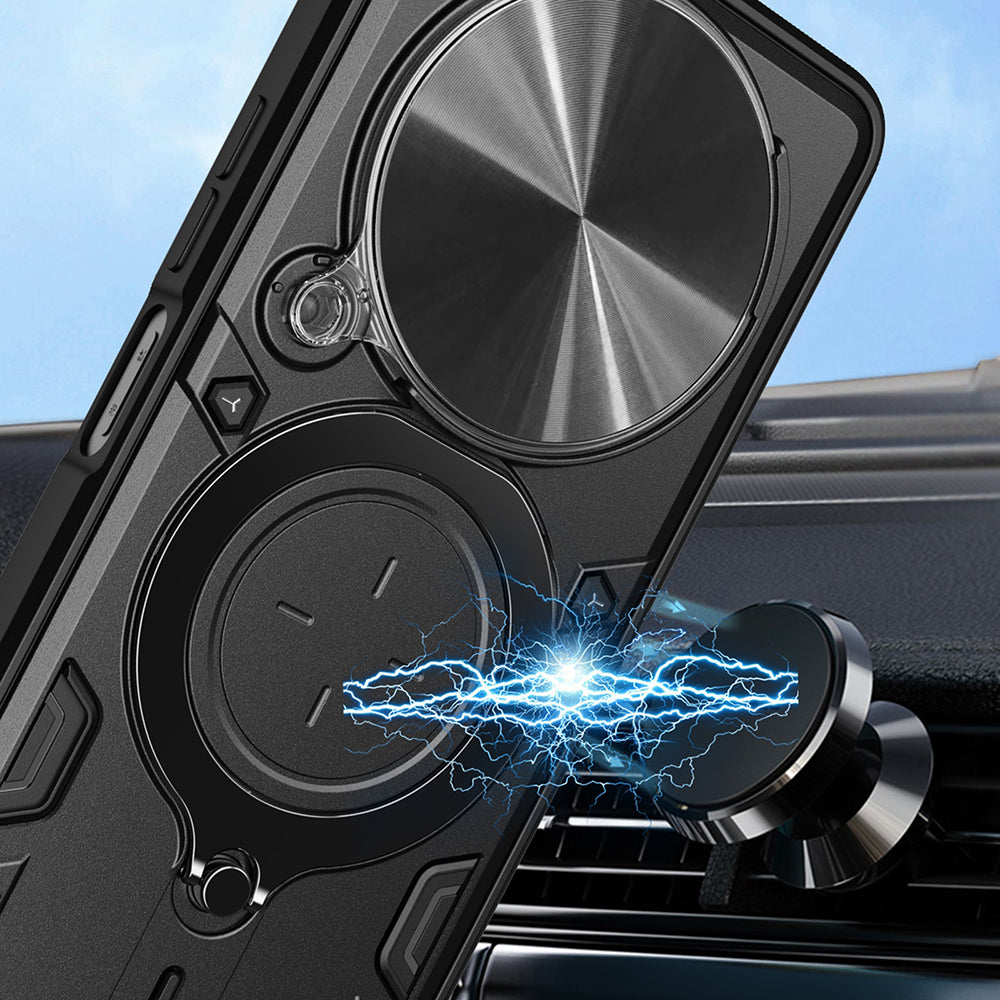 Pouzdro pro Honor Magic8 Lite, Techsuit, CamGuard Pro, Modrá