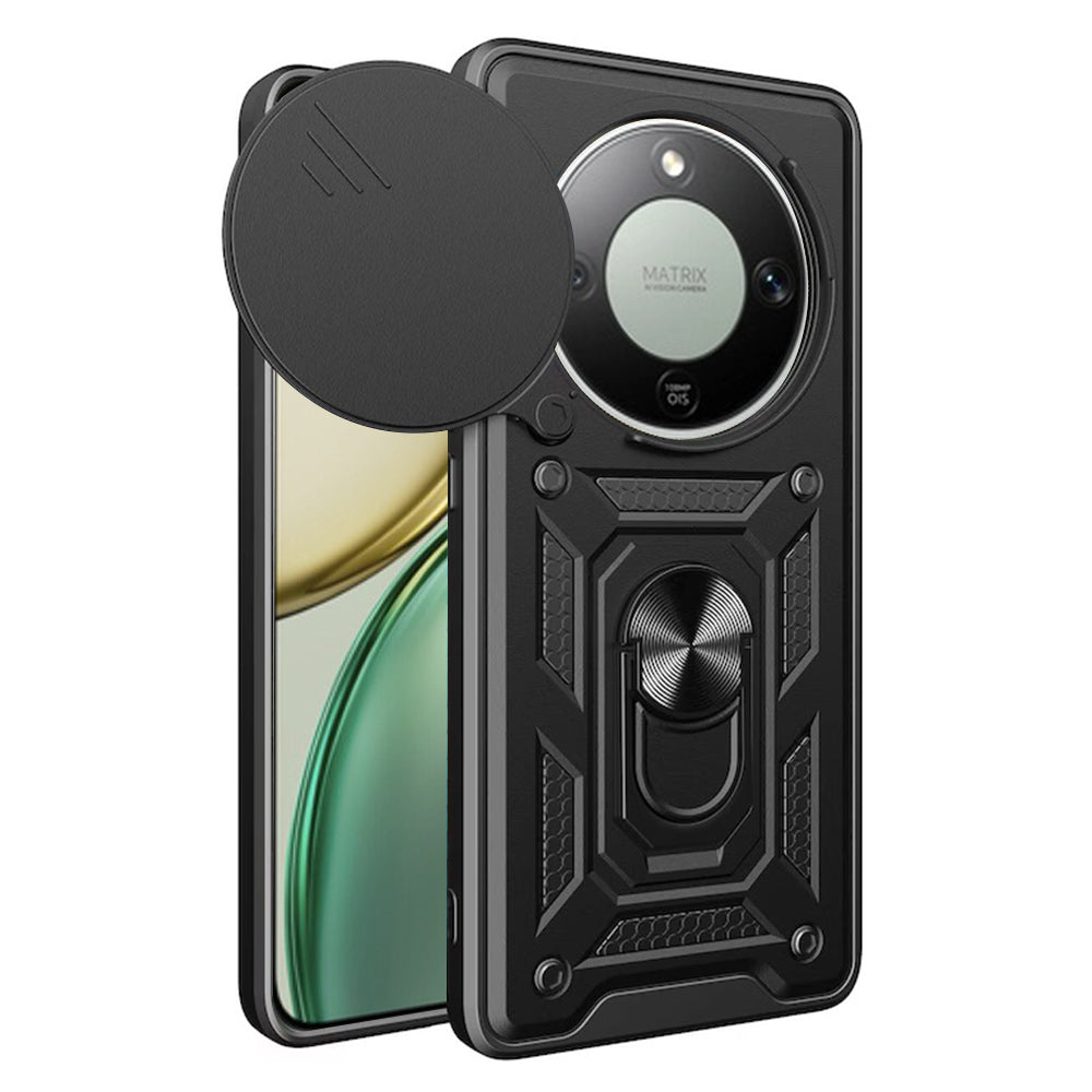 Pouzdro pro Honor Magic8 Lite, Techsuit, CamShield, Černá