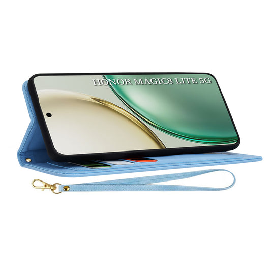 Pouzdro pro Honor Magic8 Lite, Techsuit, FlipCraft, Modrá