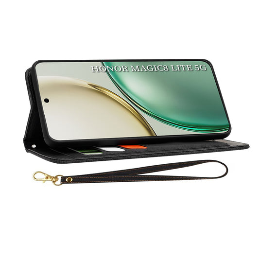 Pouzdro pro Honor Magic8 Lite, Techsuit, FlipCraft, Černá