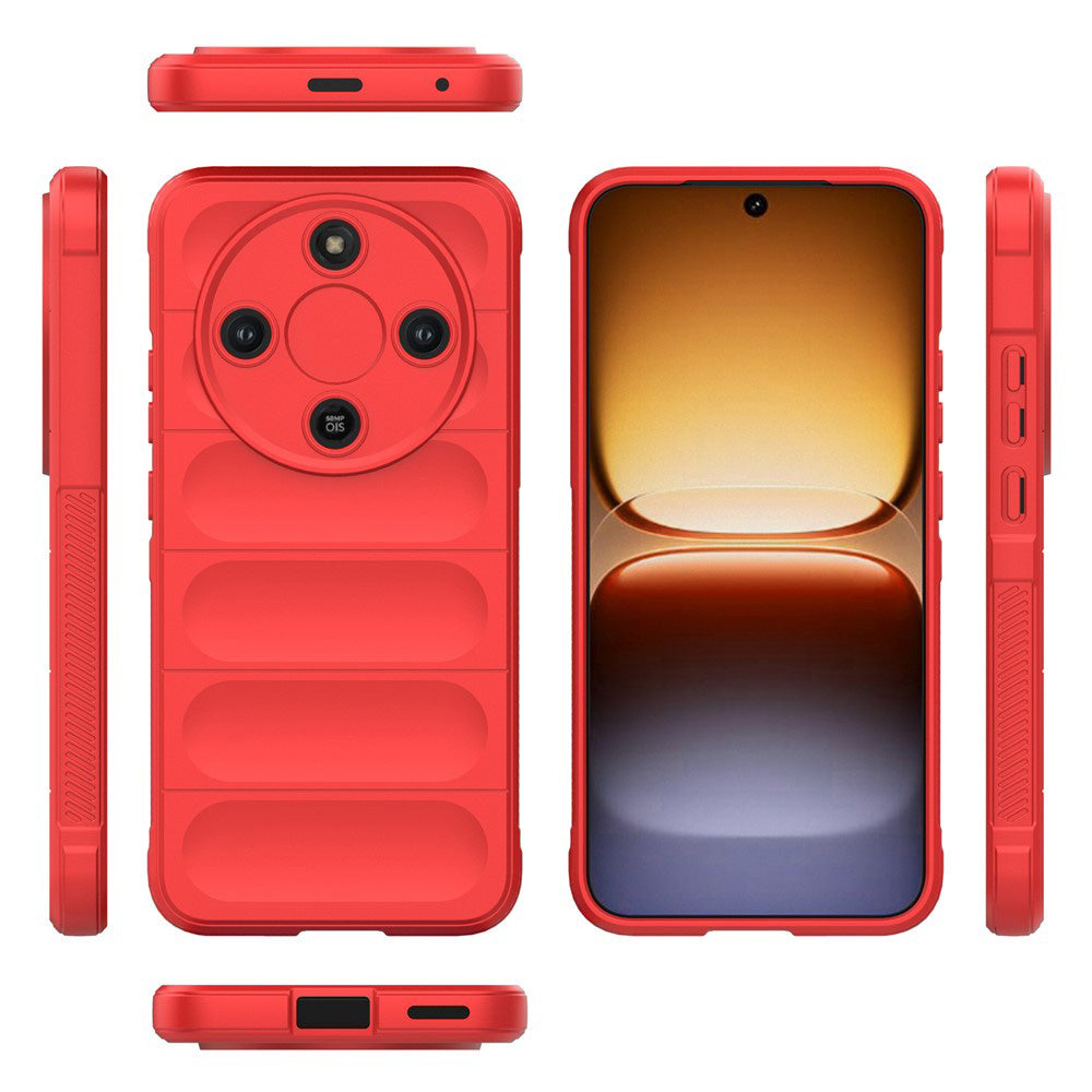 Pouzdro pro Honor Magic8 Lite, Techsuit, Magic Shield, Červené