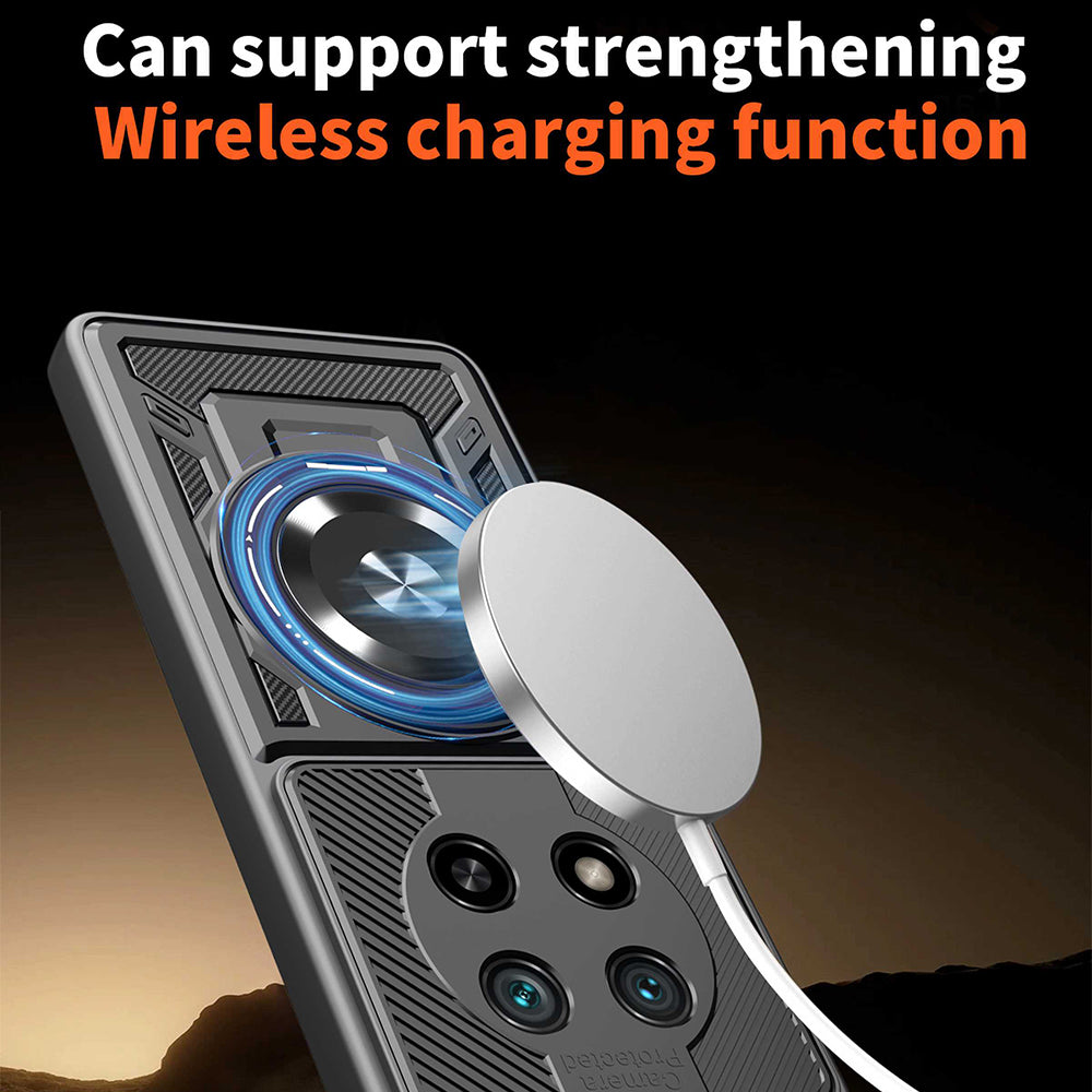 Case for Honor Magic8 Lite, Techsuit, RuggedCam, Blue