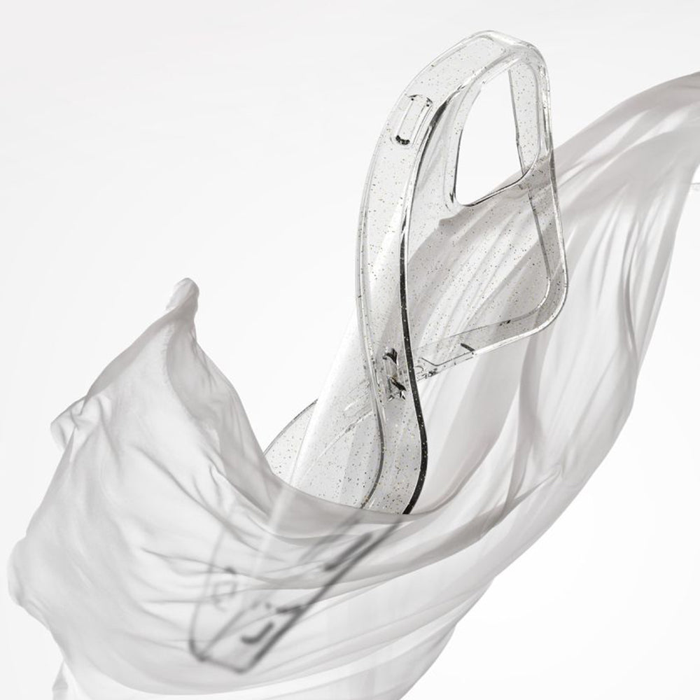 Pouzdro pro Honor Magic8 Lite, Techsuit, SparkleSkin, Průhledné