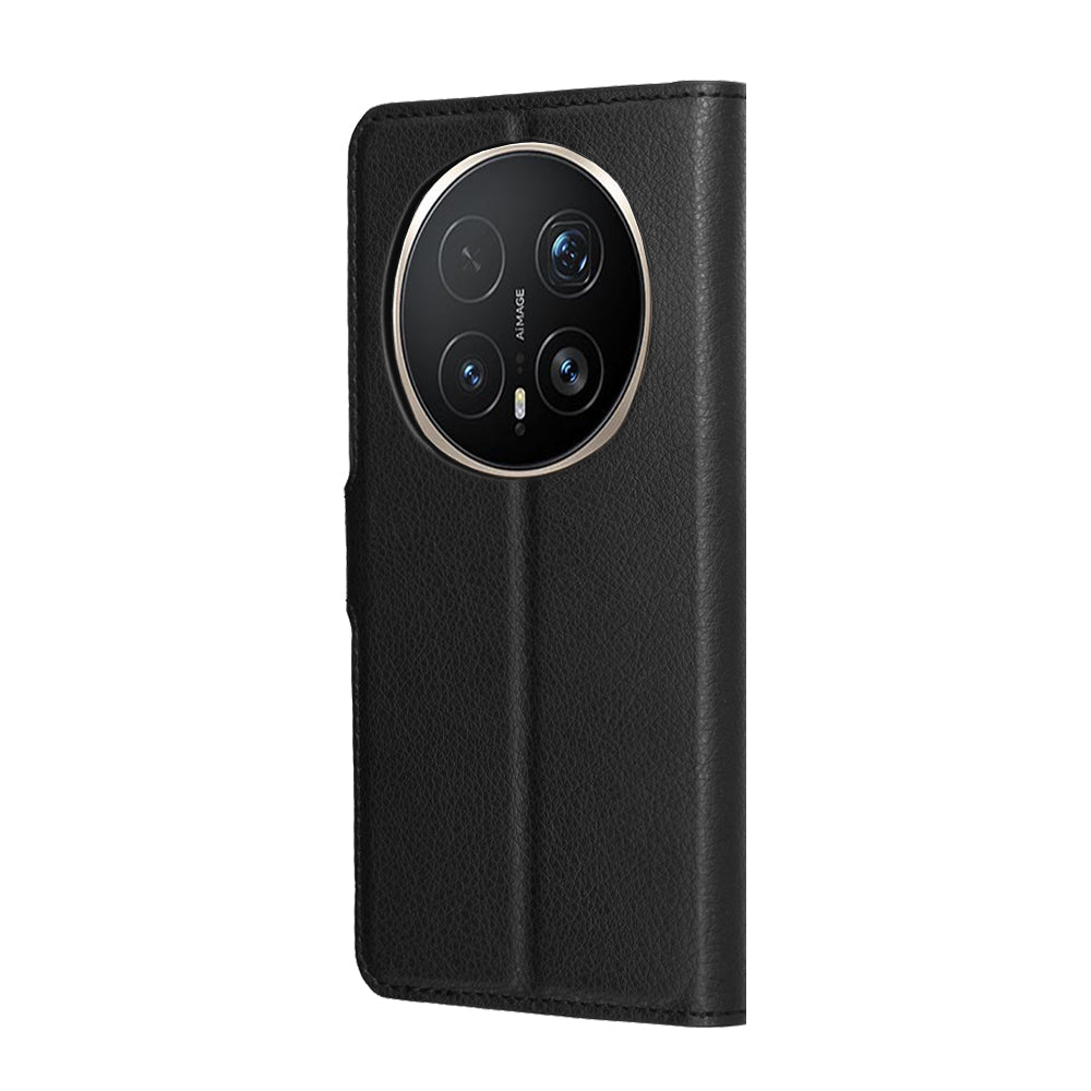 Pouzdro pro Honor Magic8 Pro, Techsuit, kožené folio, černé