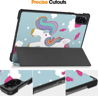 Pouzdro pro Honor Pad X8a, Techsuit, FoldPro Unicorn, vícebarevné