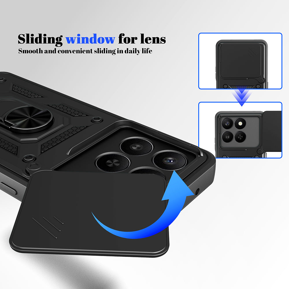 Pouzdro pro Honor X5c Plus, Techsuit, CamShield, Modrá