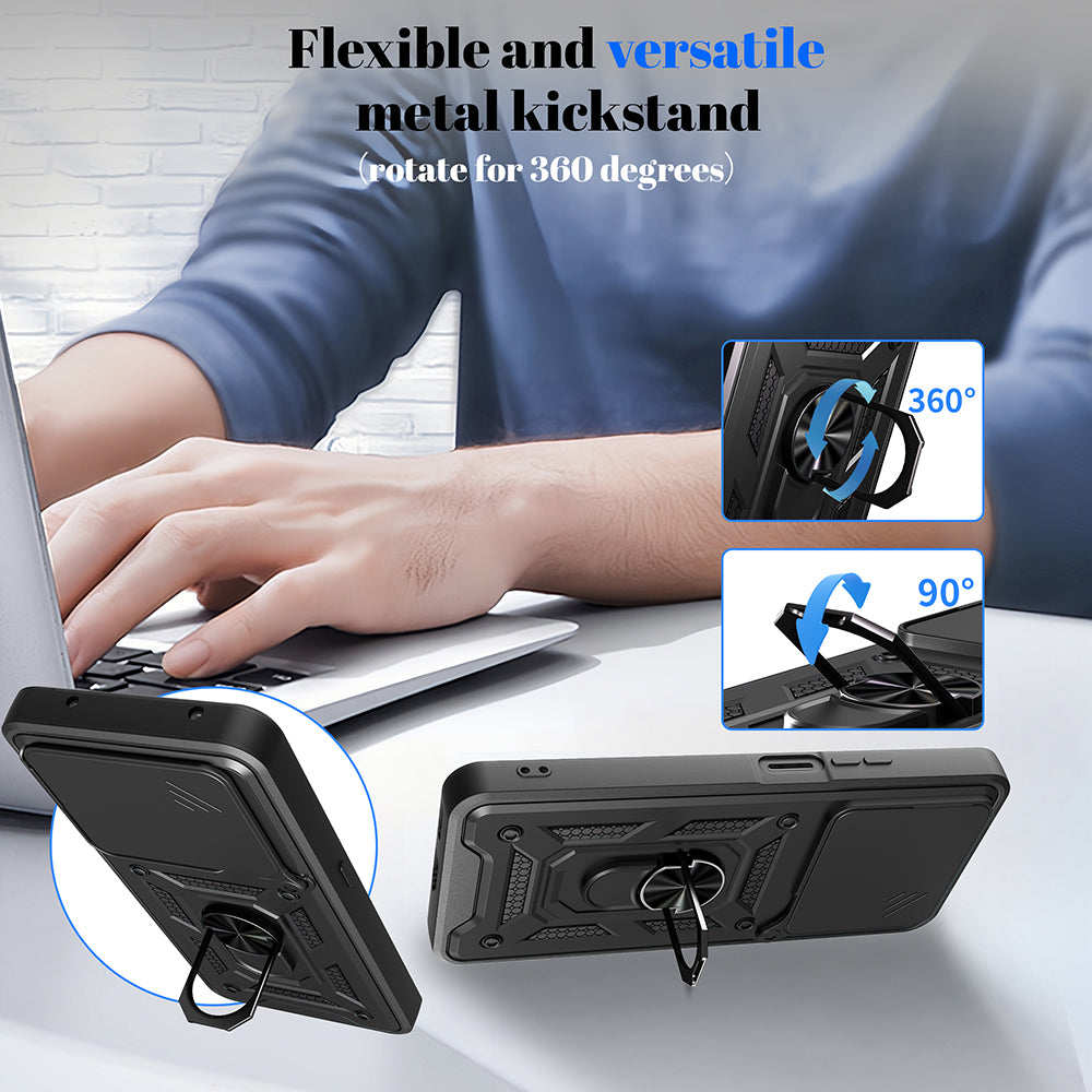 Pouzdro pro Honor X5c Plus, Techsuit, CamShield, Modrá