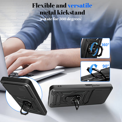 Pouzdro pro Honor X5c Plus, Techsuit, CamShield, Modrá