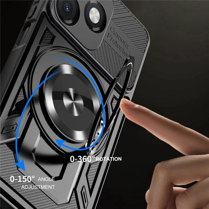 Pouzdro pro Honor X5c Plus, Techsuit, RuggedCam, Modrá