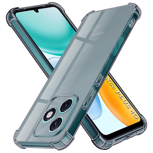 Pouzdro pro Honor X5c Plus, Techsuit, Shockproof Clear, Černá