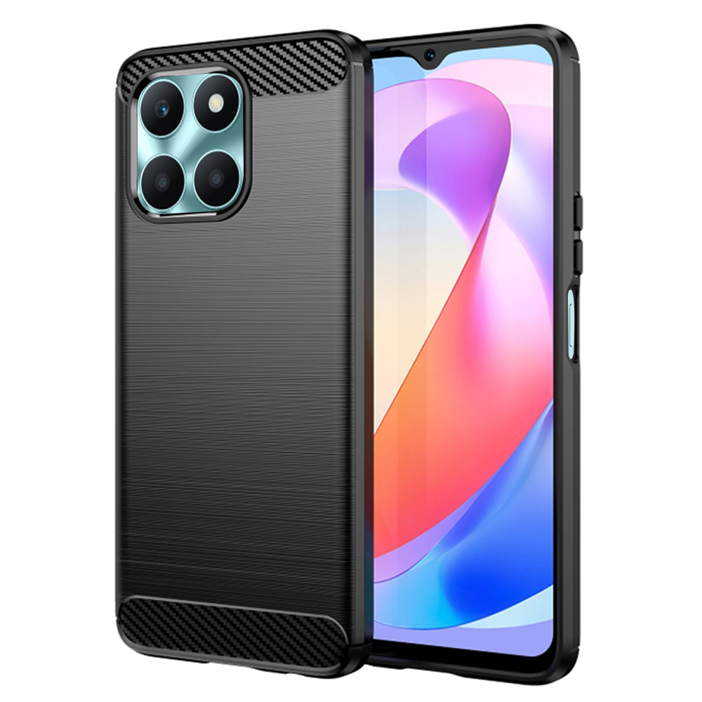 Pouzdro pro Honor X6a, Techsuit, Carbon, Černé
