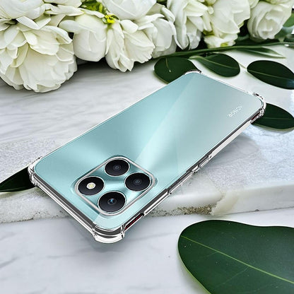 Pouzdro pro Honor X6a, Techsuit, Shockproof Clear, Transparentní