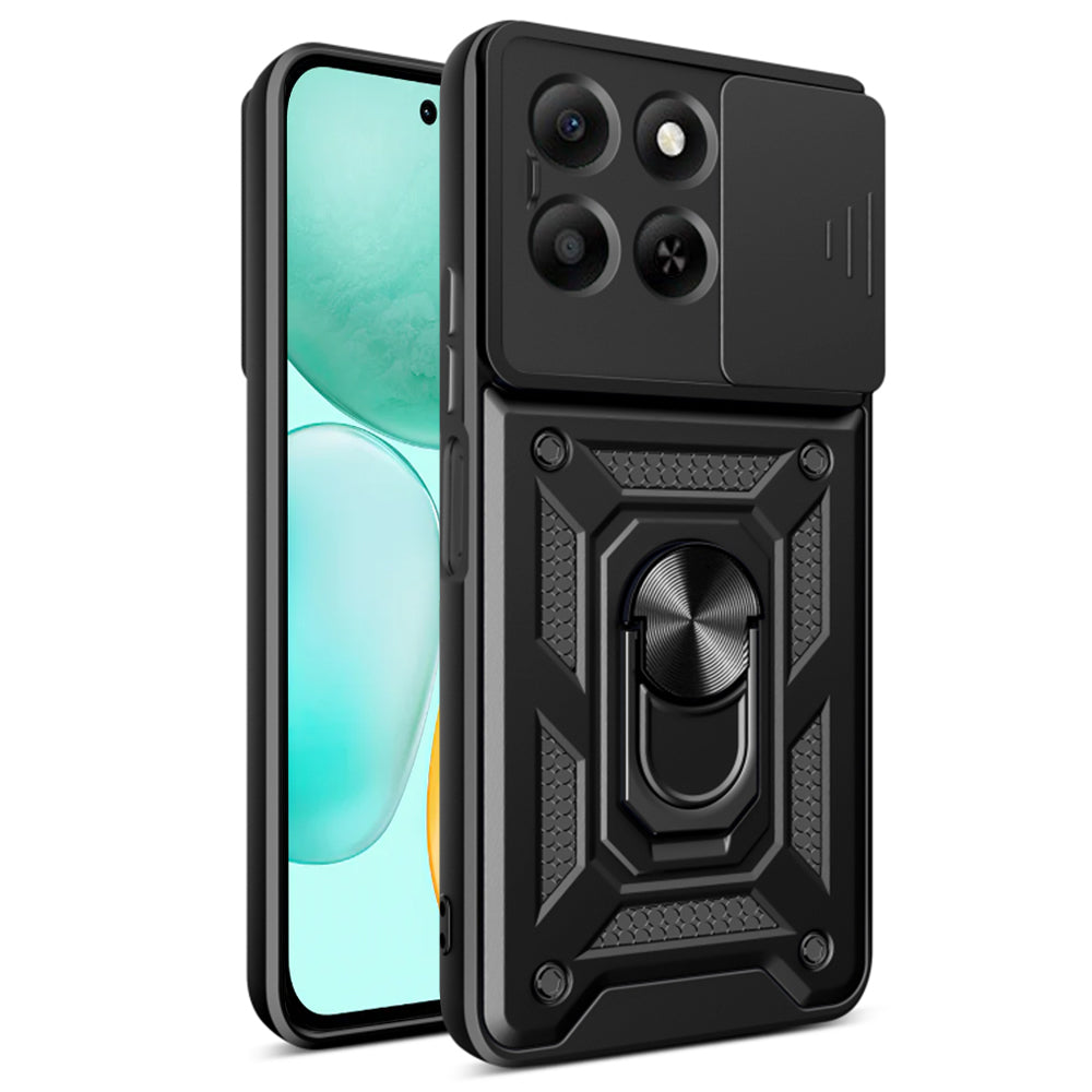 Pouzdro pro Honor X6c, Techsuit, CamShield, Černé