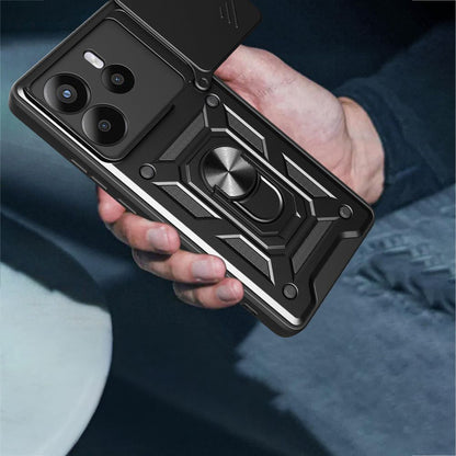 Pouzdro pro Honor X6c, Techsuit, CamShield, Černé