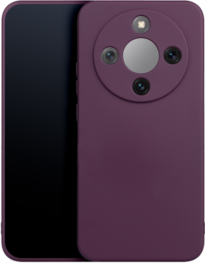 Pouzdro pro Honor X70 / X9d / Magic8 Lite, OEM, silikon, vínové