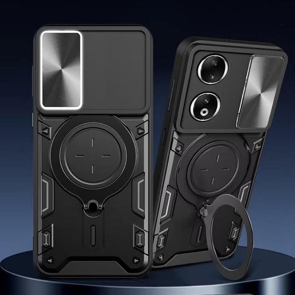Pouzdro pro Honor X7b 5G / 90 Smart / X7b 4G, Techsuit, CamGuard Pro, Černé