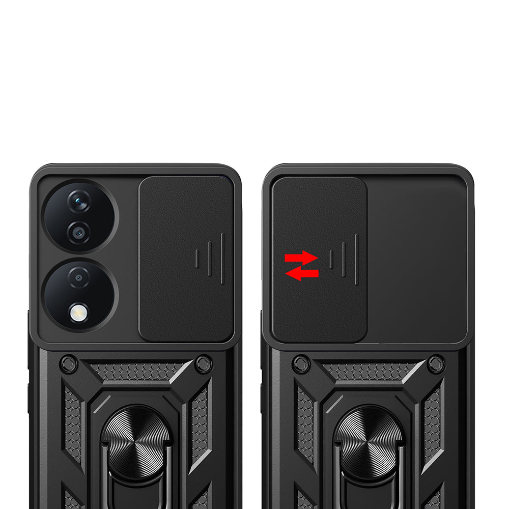 Pouzdro pro Honor X7b 5G / 90 Smart / X7b 4G, Techsuit, CamShield, Zelená