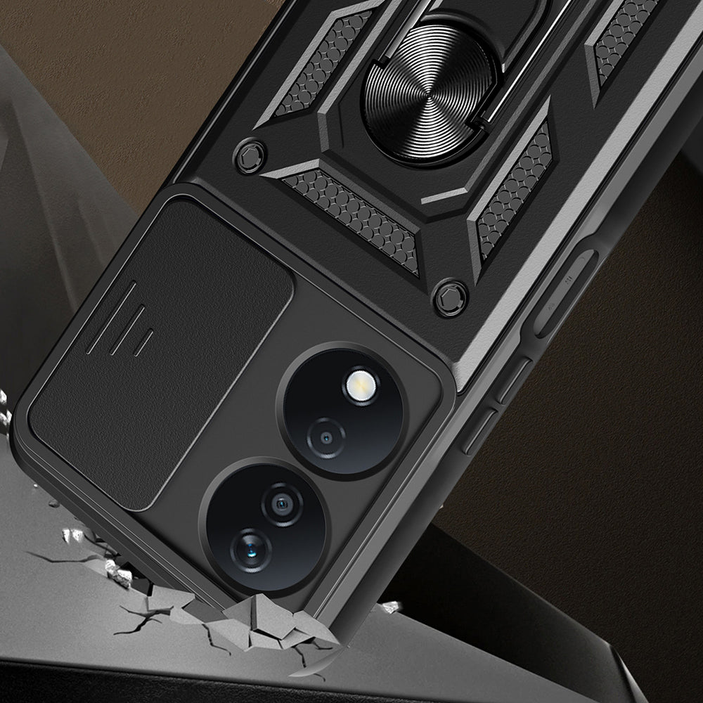 Pouzdro pro Honor X7b 5G / 90 Smart / X7b 4G, Techsuit, CamShield, Zelená