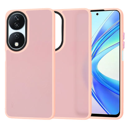 Pouzdro pro Honor X7b 5G / 90 Smart / X7b 4G, Techsuit, HaloFrost, Růžové