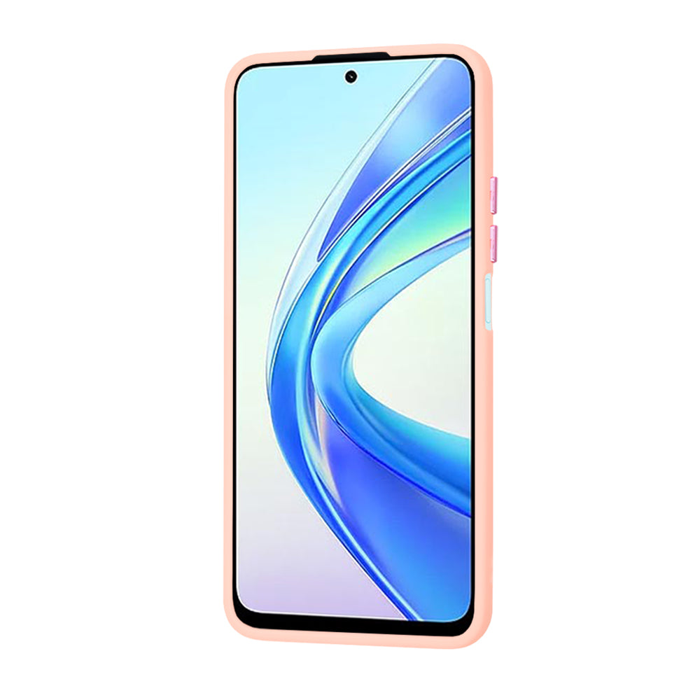 Pouzdro pro Honor X7b 5G / 90 Smart / X7b 4G, Techsuit, HaloFrost, Růžové