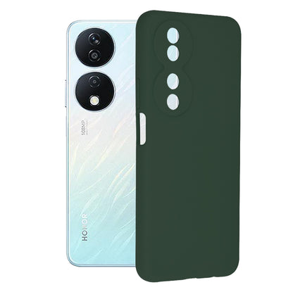 Pouzdro pro Honor X7b 5G / 90 Smart / X7b 4G, Techsuit, Soft Edge, Tmavě zelené