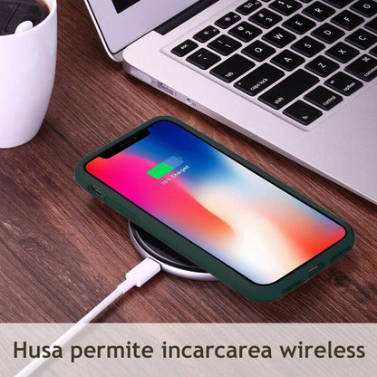 Pouzdro pro Honor X7b 5G / 90 Smart / X7b 4G, Techsuit, Soft Edge, Tmavě zelené