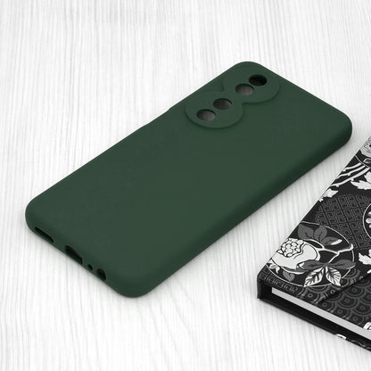 Pouzdro pro Honor X7b 5G / 90 Smart / X7b 4G, Techsuit, Soft Edge, Tmavě zelené