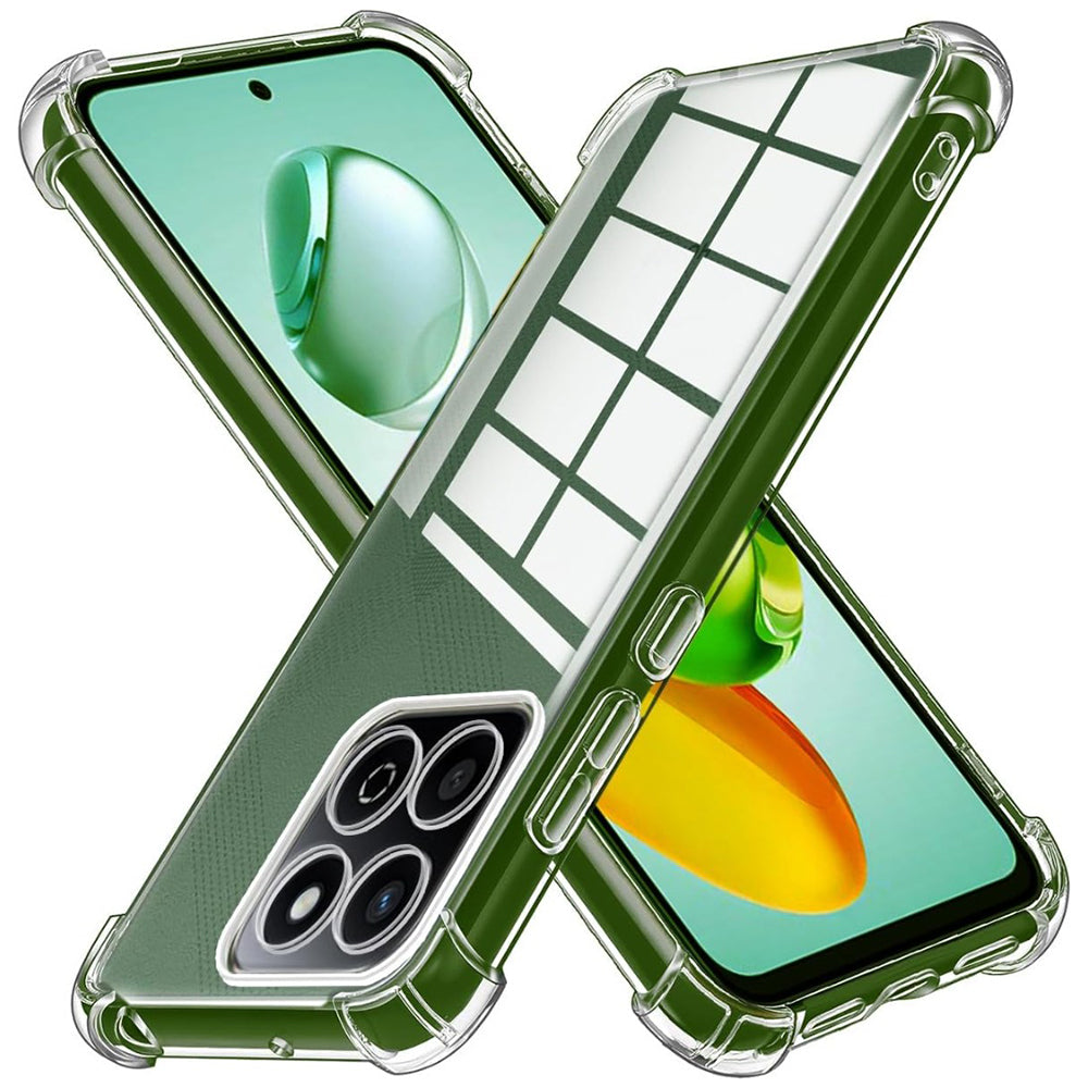 Pouzdro pro Honor X7c / 200 Smart, Techsuit, nárazuvzdorné průhledné, transparentní