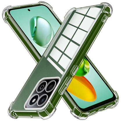 Pouzdro pro Honor X7c / 200 Smart, Techsuit, nárazuvzdorné průhledné, transparentní