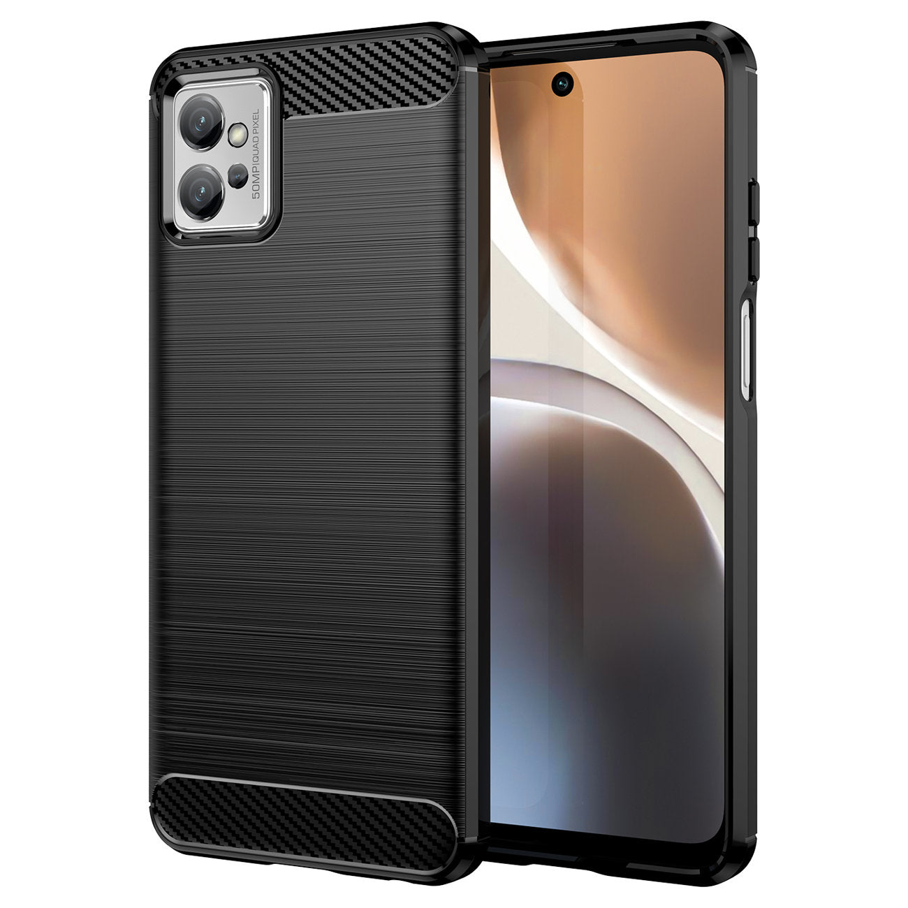 Pouzdro pro Honor X8a, OEM, Carbon Pro, černé