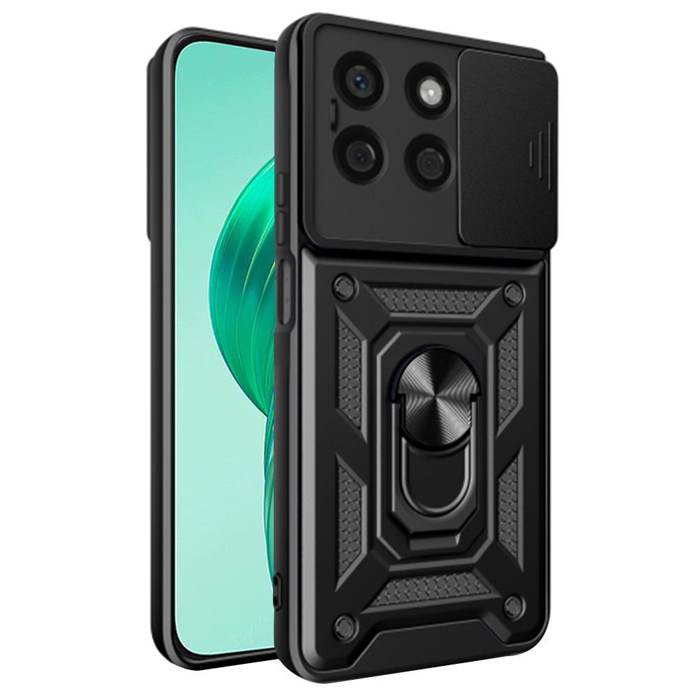 Pouzdro pro Honor X8b, Techsuit, CamShield, Černé