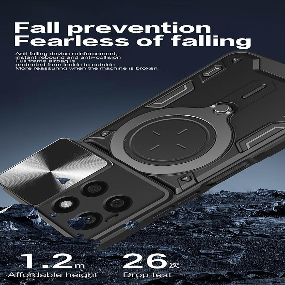 Pouzdro pro Honor X8c, Techsuit, CamGuard Pro, Černé