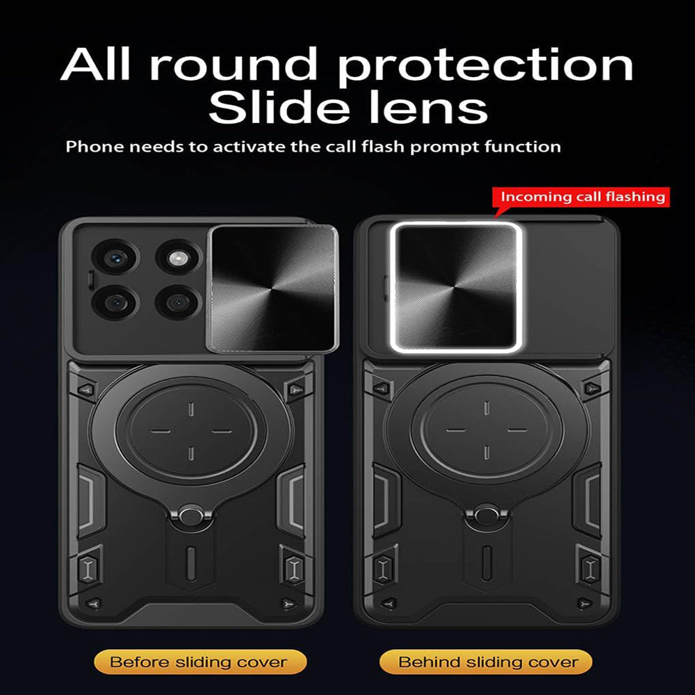 Pouzdro pro Honor X8c, Techsuit, CamGuard Pro, Černé