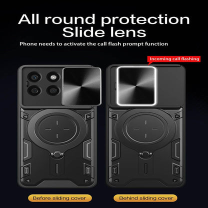 Pouzdro pro Honor X8c, Techsuit, CamGuard Pro, Černé