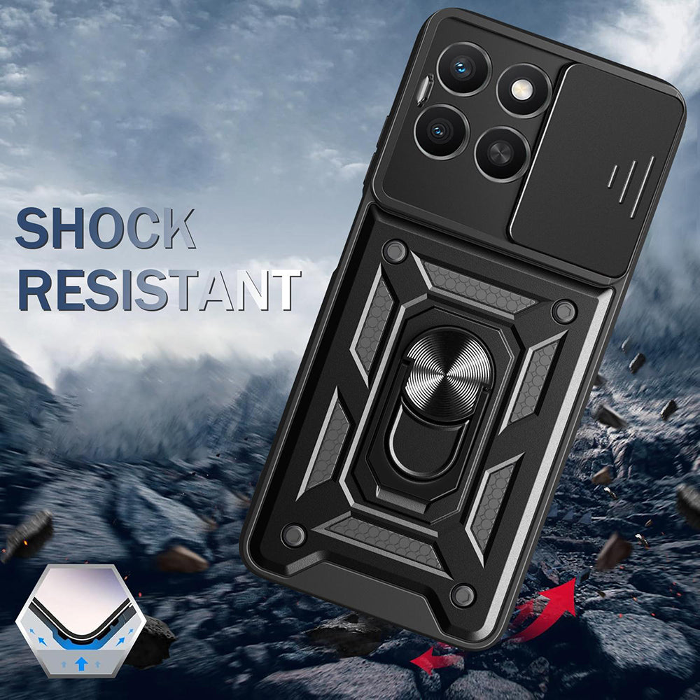 Pouzdro pro Honor X8c, Techsuit, CamShield, Modré