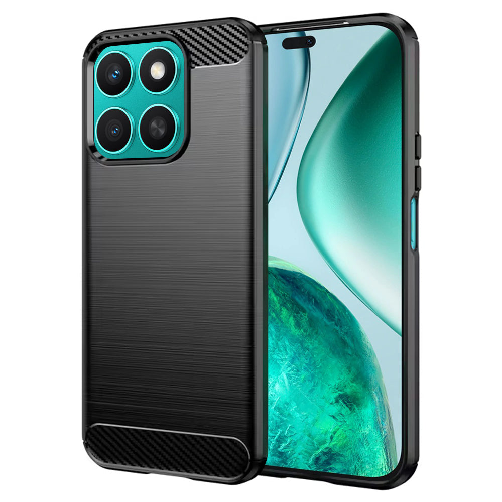 Pouzdro pro Honor X8c, Techsuit, Carbon, Černé