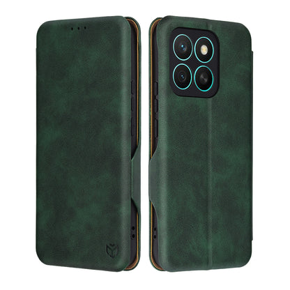 Pouzdro pro Honor X8c, Techsuit, Safe Wallet Plus, zelené