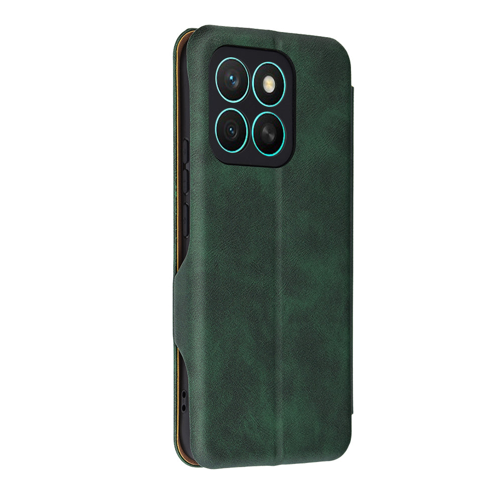 Pouzdro pro Honor X8c, Techsuit, Safe Wallet Plus, zelené