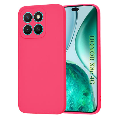 Pouzdro pro Honor X8c, Techsuit, SoftFlex, Tmavě růžové
