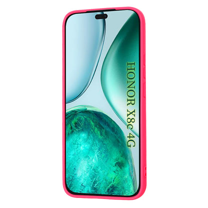 Pouzdro pro Honor X8c, Techsuit, SoftFlex, Tmavě růžové