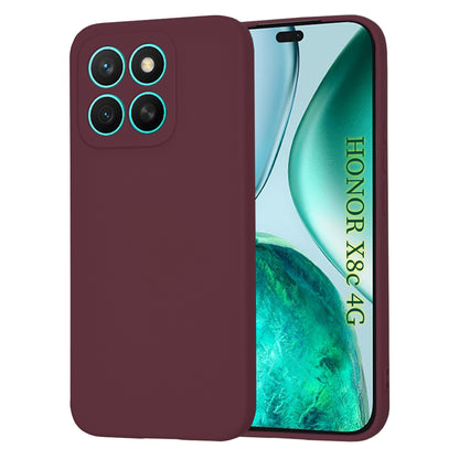 Pouzdro pro Honor X8c, Techsuit, SoftFlex, Bordó