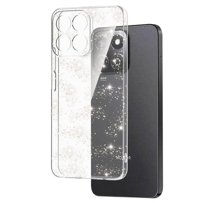 Pouzdro pro Honor X8c, Techsuit, SparkleSkin, Průhledné