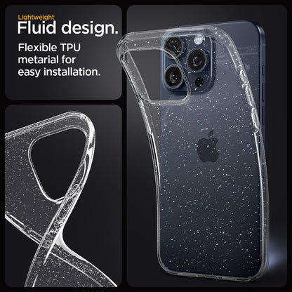 Pouzdro pro Honor X8c, Techsuit, SparkleSkin, Průhledné