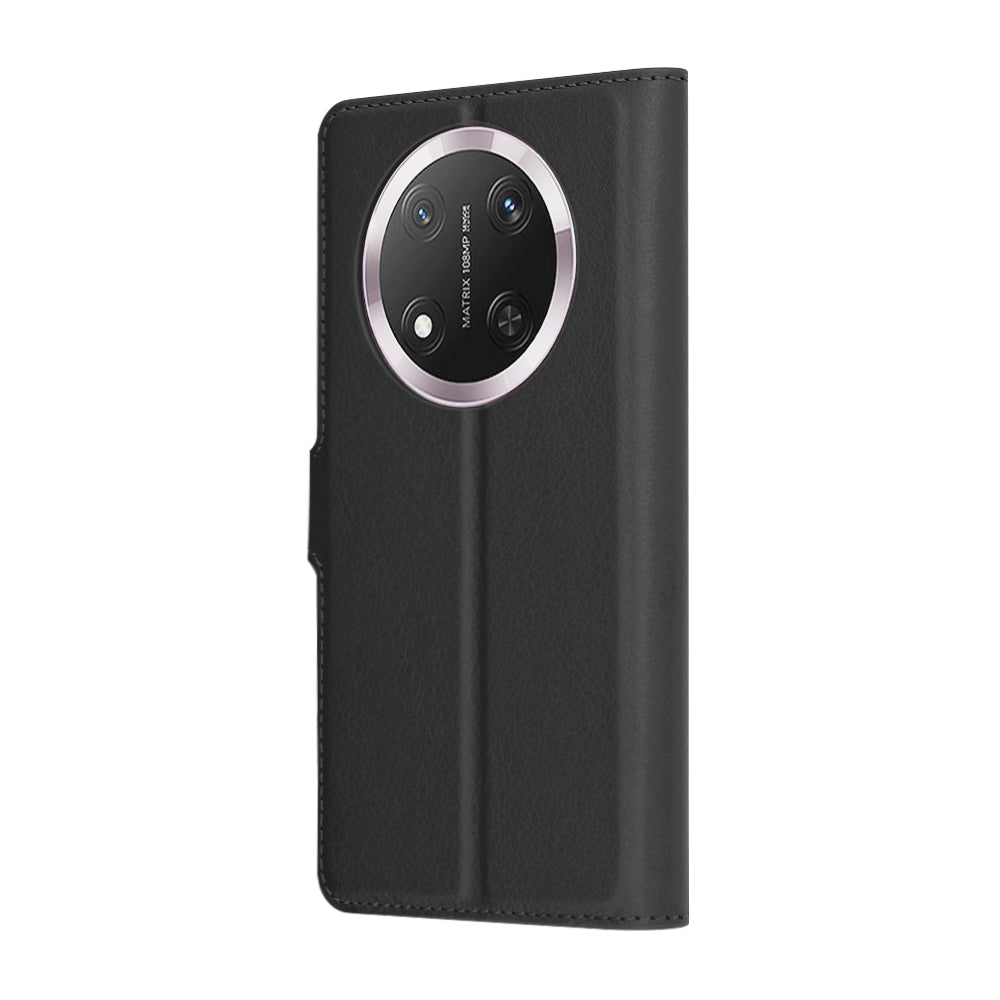 Pouzdro pro Honor X9c / Magic7 Lite, Techsuit, kožené folio, černé