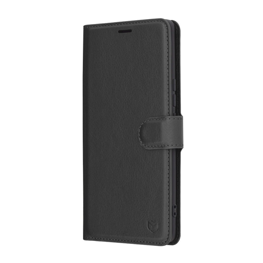 Pouzdro pro Honor X9c / Magic7 Lite, Techsuit, kožené folio, černé